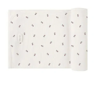 ELY'S & CO. ELY'S & CO. BABY RIBBED COTTON RECEIVING BLANKET