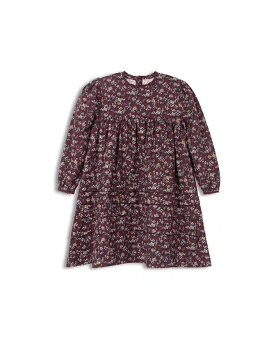 Ely's & Co. Girls' Brushed Floral Dress Collection - Little Kid, Big Kid In Multi