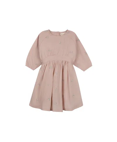 Ely's & Co. Girls' Looms Holland Collection Floral Dress - Little Kid & Big Kid In Pink