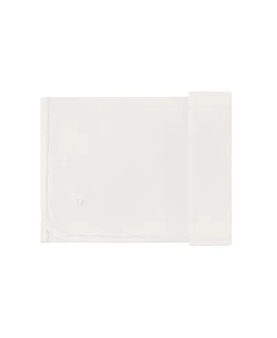Ely's & Co. Heart And Star Button Pointelle Collection Blanket - Baby In White