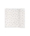 Ely's & Co. Ribbed Cotton Zipper Blanket Collection In Ivory/plum Berry