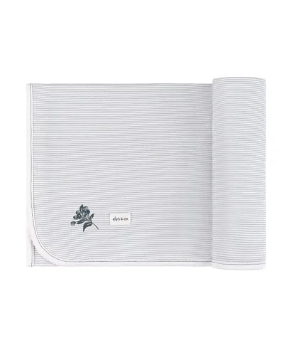 Ely's & Co. Unisex Berry Collection Blanket - Baby In Gray