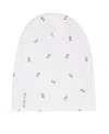 Ely's & Co. Unisex Cotton Ribbed Beanie - Baby In White