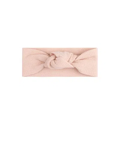 Ely's & Co. Unisex Embroidered Collar Collection Knot Headband - Baby In Pink