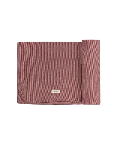 Ely's & Co. Unisex French Terry Autumn Kids Collection Blanket - Baby In Brown