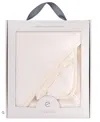 Ely's & Co. Unisex Hooded Towel & Washcloth - Baby In White