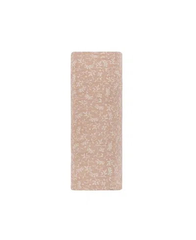 Ely's & Co. Unisex Modal French Terry Vine Collection Muslin Swaddle - Baby In Pink