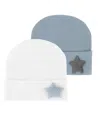 Ely's & Co. Unisex Newborn Hospital Hats, 2 Pack - Baby In Blue
