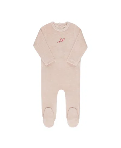 Ely's & Co. Unisex Velour Stripe Collection Footie - Baby In Multi