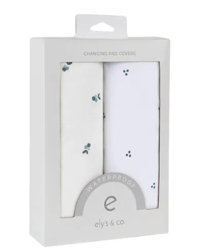 ELY'S & CO. WATERPROOF CHANGING PAD COVER CRADLE SHEET SET