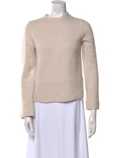 Pre-owned Elyse Walker Cashmere Crew Neck Sweater In Neutral
