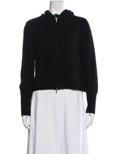 Pre-owned Elyse Walker Cashmere Jacket In Black