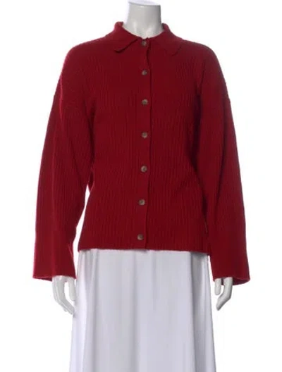 Pre-owned Elyse Walker Cashmere Sweater In Red