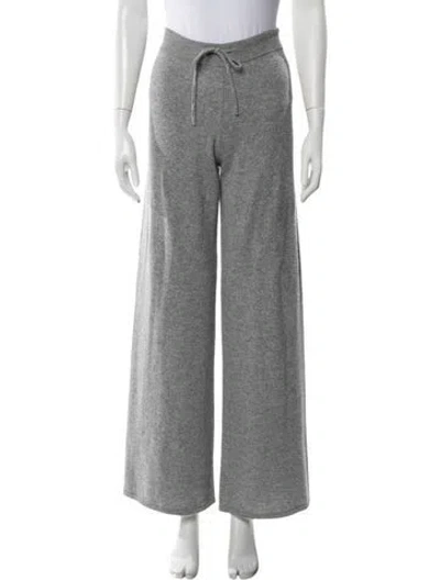 Pre-owned Elyse Walker Cashmere Sweatpants In Gray