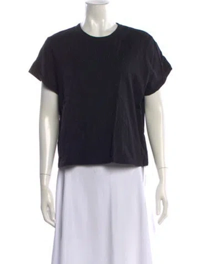 Pre-owned Elyse Walker Crew Neck Short Sleeve T-shirt In Black