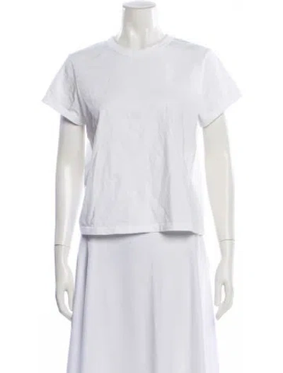 Pre-owned Elyse Walker Crew Neck Short Sleeve T-shirt In White