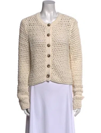 Pre-owned Elyse Walker Crew Neck Sweater In Neutral