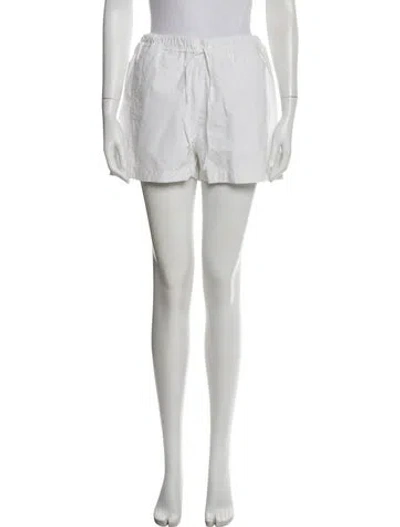 Pre-owned Elyse Walker Mini Shorts In White
