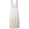 Em & Shi Women's Apothecary Dress With Overlay Jacket