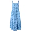 Em & Shi Women's Blue Braided Dd Dress In Blue