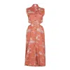 Em & Shi Women's Brown Arizona Shirt Dress In Brown