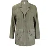 Em & Shi Women's Green Olive Blazer In Green