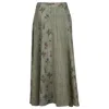 Em & Shi Women's Green Olive Blazer Skirt In Green