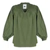 Em & Shi Women's Green Sage Pleated Top In Green