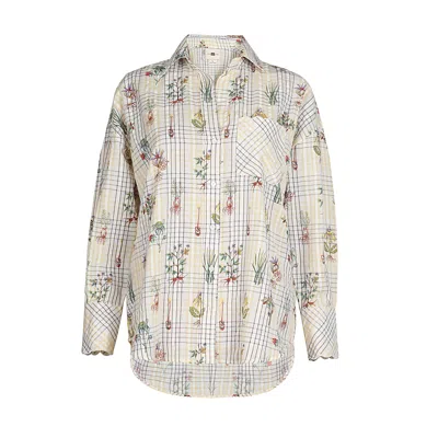 Em & Shi Women's Healing Herbs Shirt In Multi