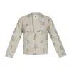 Em & Shi Women's Neutrals Sweet Lavender Blazer In Purple