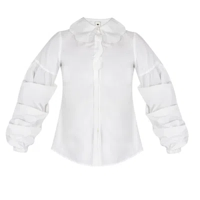 Em & Shi Women's Perennial White Shirt
