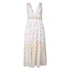 Em & Shi Women's White Apothecary Dress
