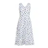 Em & Shi Women's White Daisy Day Button Down Dress In White