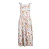 Em & Shi Women's White Ikat Dress In White