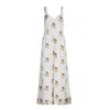 Em & Shi Women's White Sunflower Jumpsuit In White