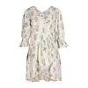 Em & Shi Women's Yellow / Orange Healing Herbs Wrap Dress In Yellow/orange