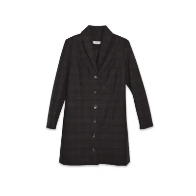 Em Basics Women's Black / Blue / Grey Cleo Jacket Dress