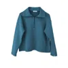 Michella Women's Green / Blue Helena Sweatshirt - Green In Green/blue