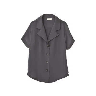 Em Basics Women's Pam Shirt - Grey In Gray