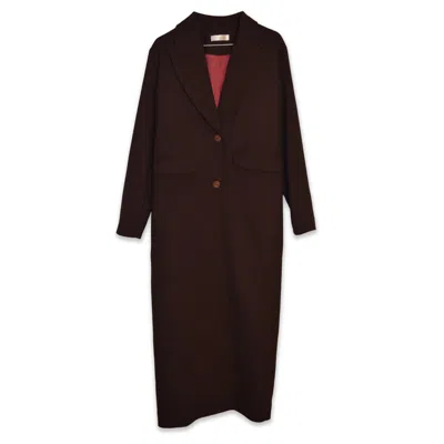 Em Basics Women's Pink / Purple Alicia Coat In Pink/purple