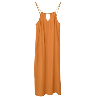 Em Basics Women's Yellow / Orange Agnes Dress - Yellow & Orange In Yellow/orange