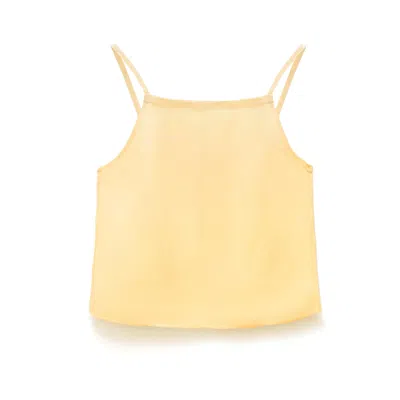 Em Basics Women's Yellow / Orange Kaia Top Butter Yellow In Yellow/orange