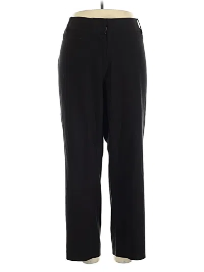 Pre-owned Emaline Woman Casual Pants In Black