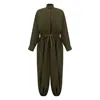 Emanmoon Women's Green Solstice Jumpsuit In Green