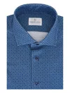 Emanuel Berg Patterned Shirt In Blue