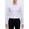 Emanuel Berg Prince Of Wales Slim Fit Check Twill Button-up Shirt In Pink