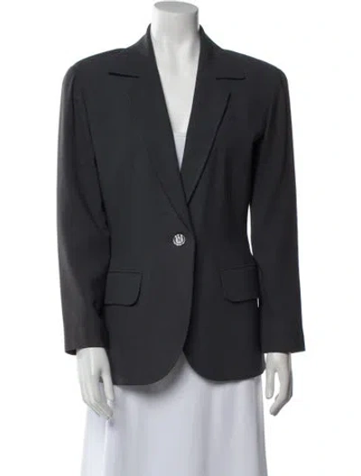 Pre-owned Emanuel By Emanuel Ungaro Blazer In Gray