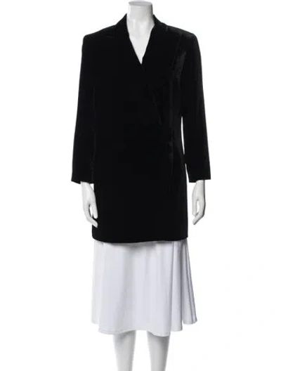 Pre-owned Emanuel By Emanuel Ungaro Evening Jacket In Black