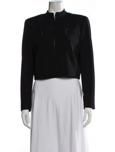 Pre-owned Emanuel By Emanuel Ungaro Jacket In Black
