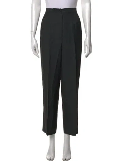 Pre-owned Emanuel By Emanuel Ungaro Straight Leg Pants In Black